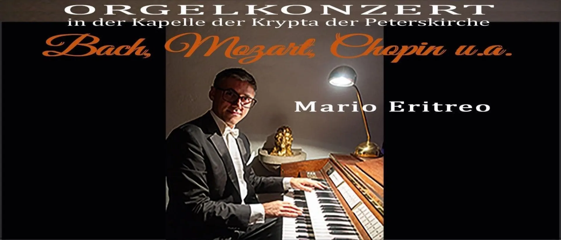 Mario Eritreo, Concert d´orgue