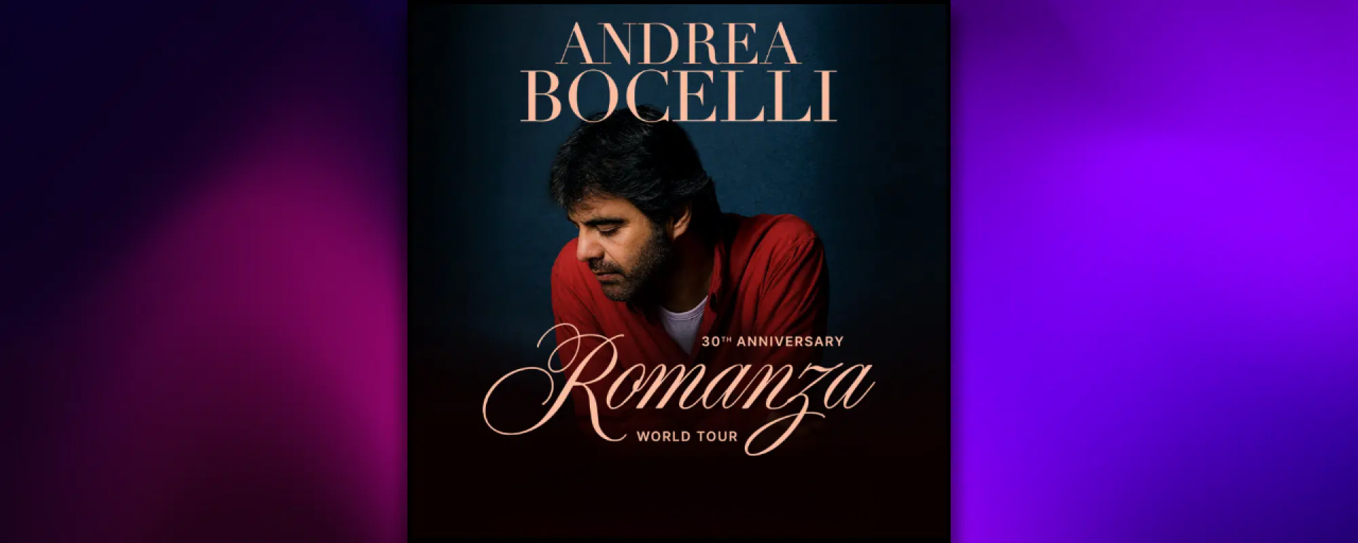 Andrea Bocelli, Romanza 30° Anniversario
