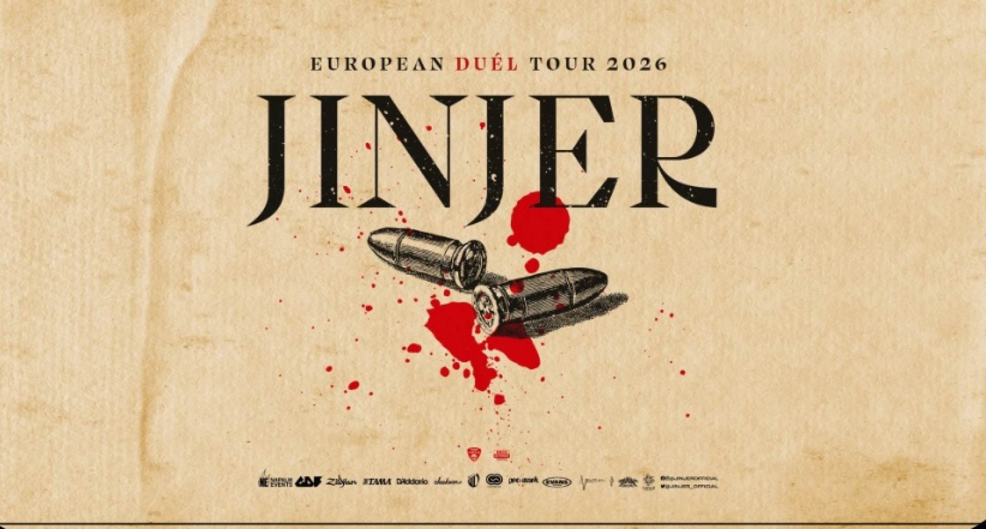 Jinjer, European Duel Tour 2026