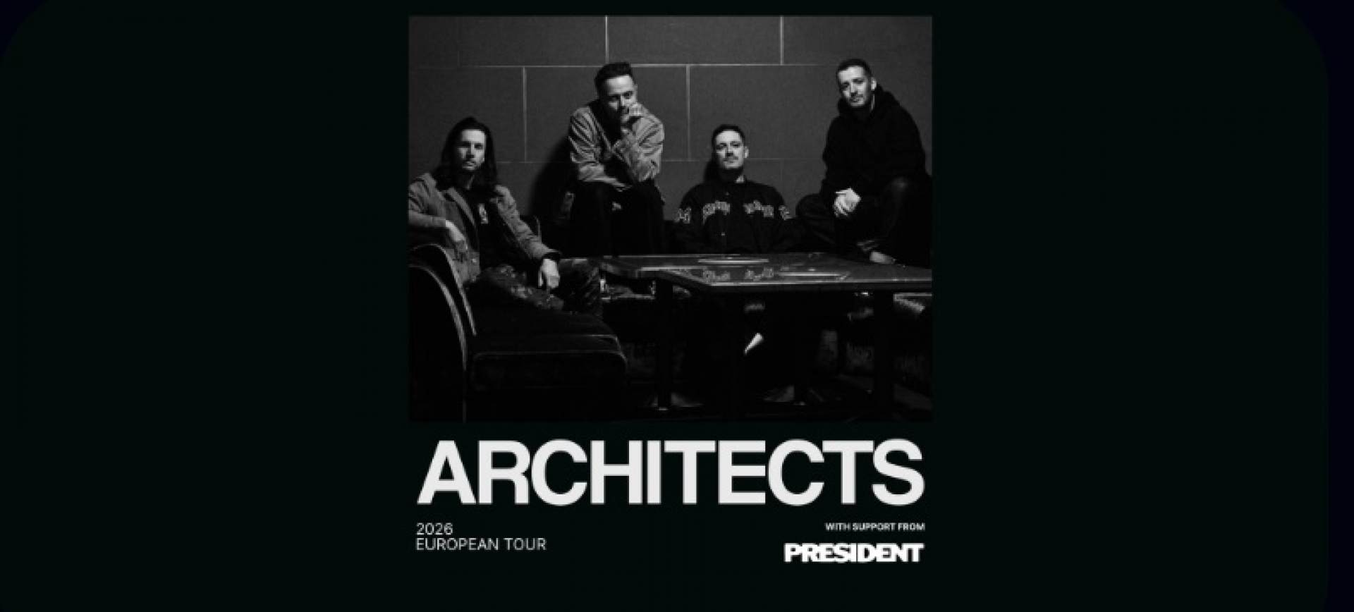 Architects、2026年ヨーロッパツアー