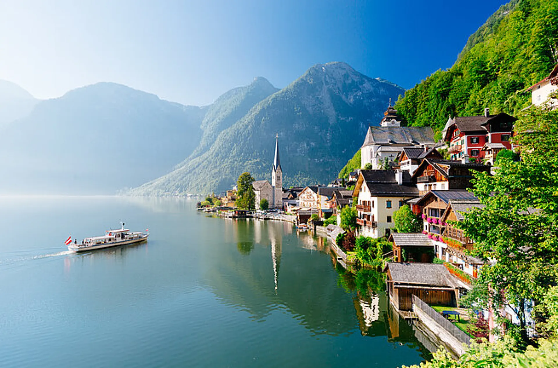 Tagesausflug von Wien nach Hallstatt inklusive Bootsfahrt