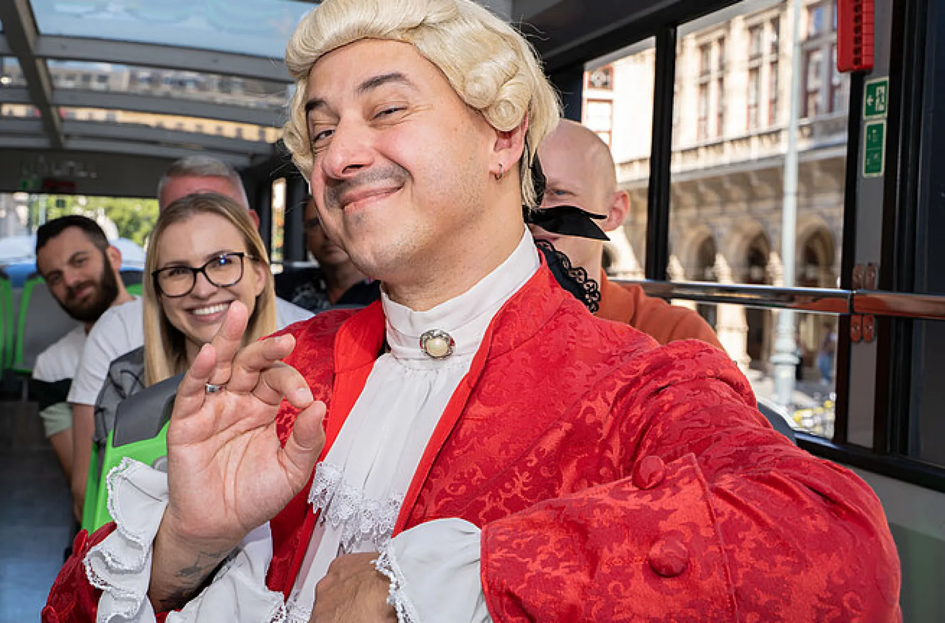 Mozart On Tour, un concert en direct à bord du bus touristique de Vienne