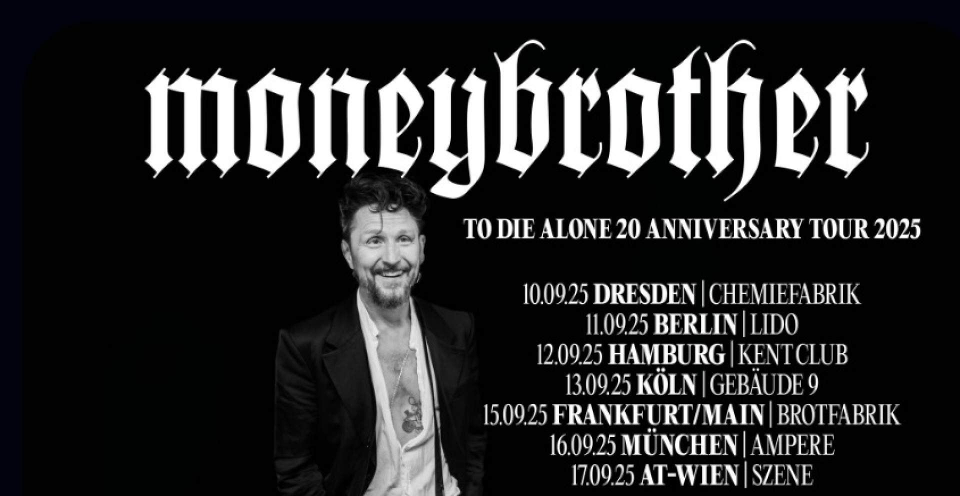 Moneybrother, 20 Anniversary Tour 2025