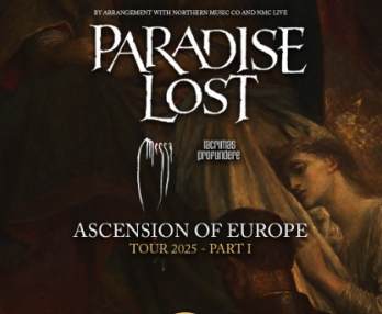 Paradise Lost, Ascension Of Europe Tour 2025