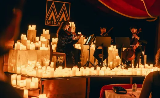 Nuit des Lumières, Le Concert Dîner aux Chandelles