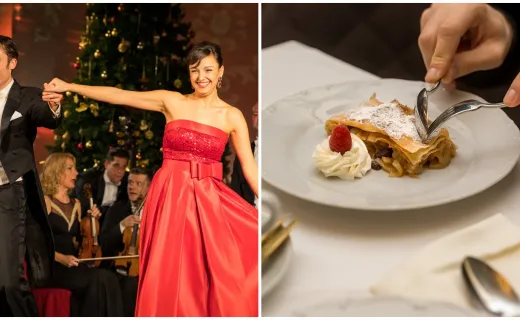 Abendessen und Konzert in Schloß Schönbrunn Wien