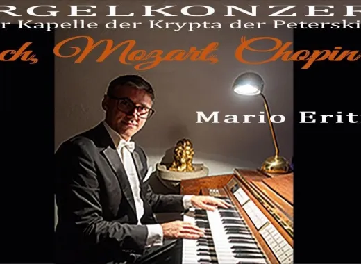 Mario Eritreo, Concert d´orgue