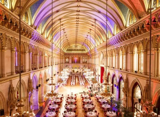 Gala de Nochevieja en el Ayuntamiento de Viena