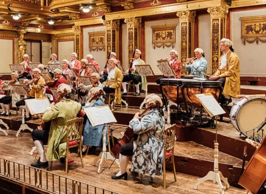 Orchestra Mozart din Viena la Musikverein