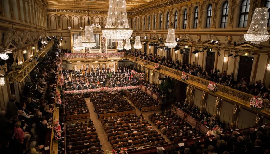 Concertul de Anul Nou Filarmonica din Viena la Sala de Aur 